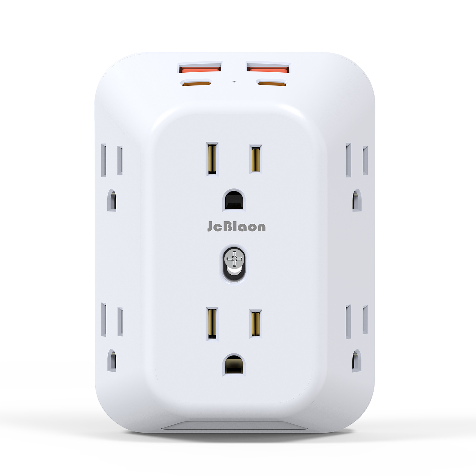 Electronics Gadgets For Home - Stekkerdoos met USB-wandlader, overspanningsbeveiliging, 6 stopcontacten,
