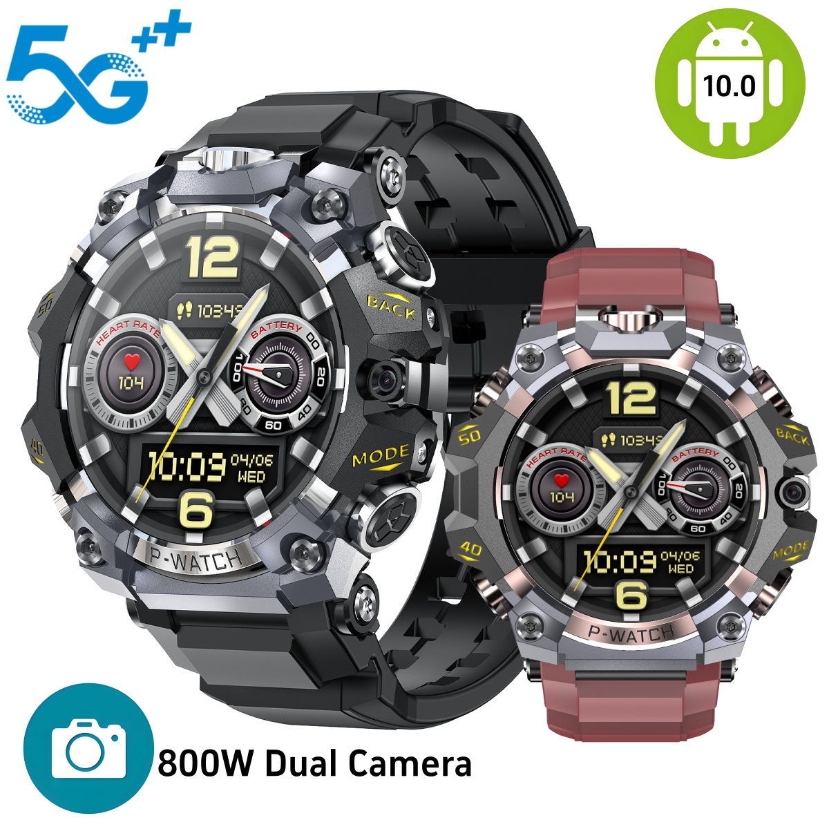 Electronics Quiz - Q668 Smartwatch Android 10.0 1.95 inch