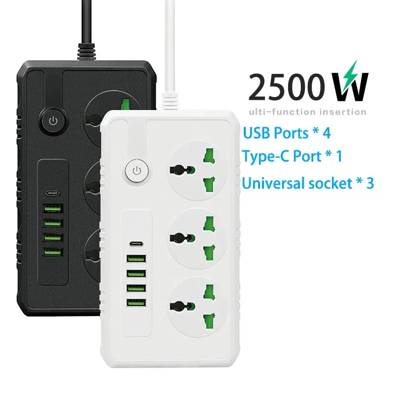 Electronics Gadgets For Home - Stekkerdoos met 4 USB en 1
