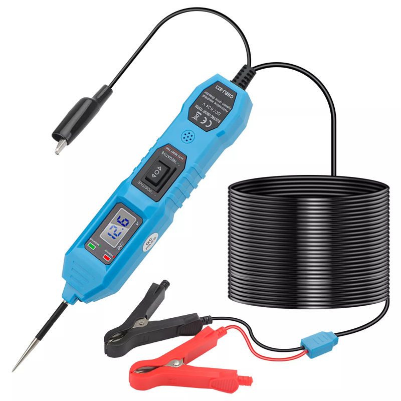Electronics Quiz - Zekeringtester LCD-circuittester 3,5-36V DC batterijstroomdetector Zekeringtester