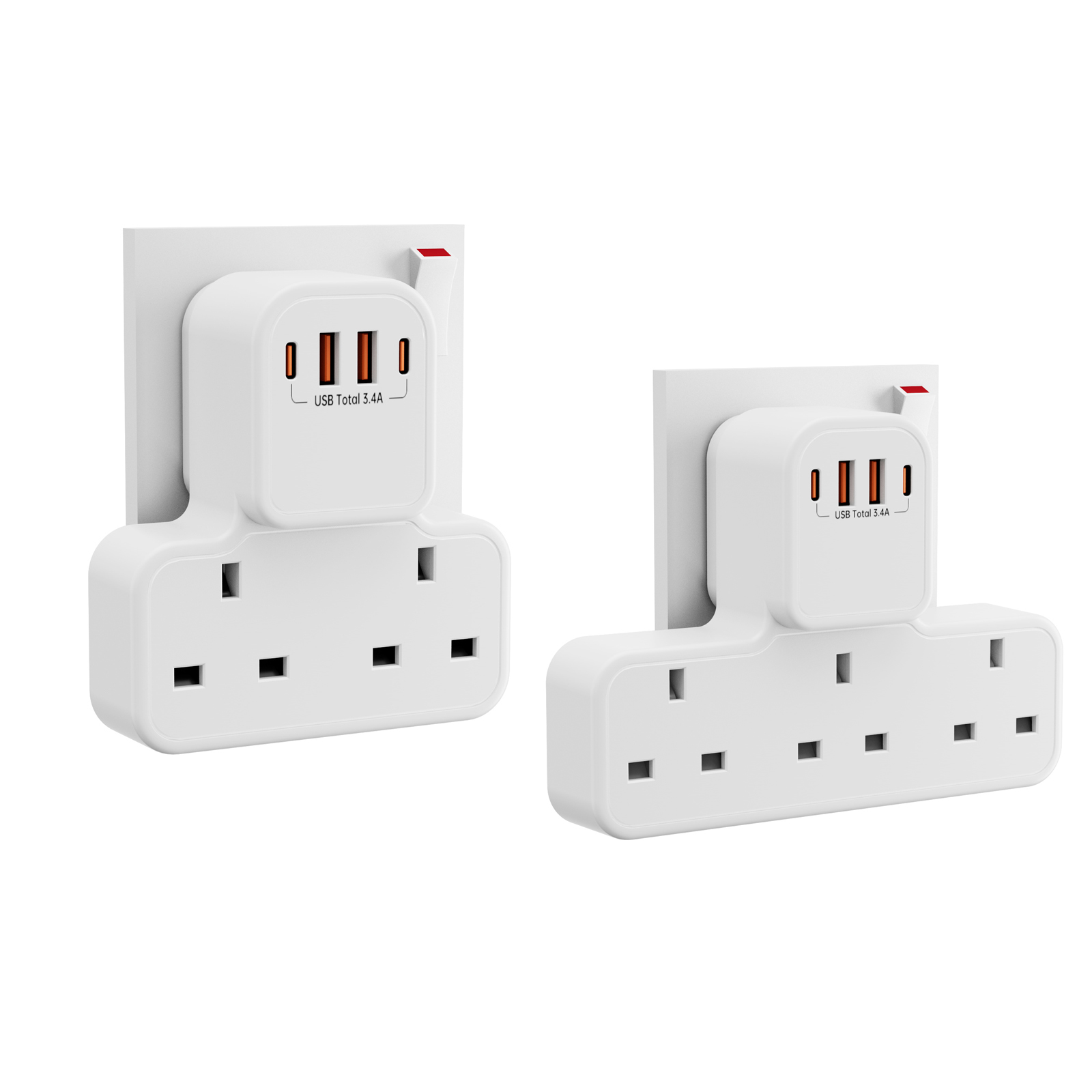 Electronics Gadgets For Home - 3250W UK stekkerdoos met wandmontage, netwerkfilter