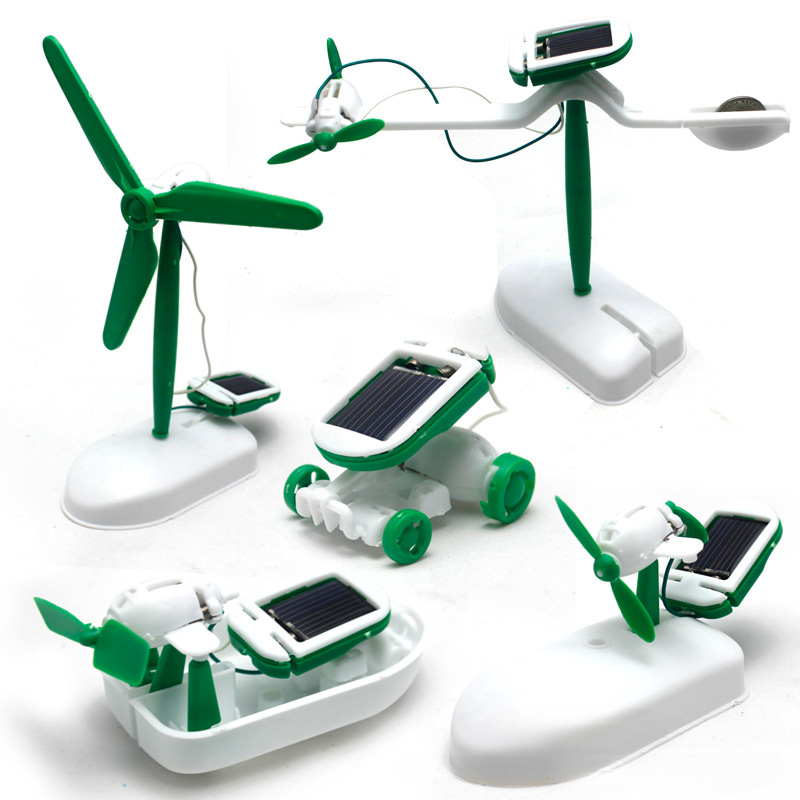 Electronics Gadgets For Kids - 6-in-1 zonne-energie robotkit voor het assembleren