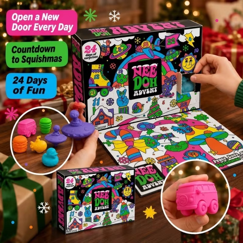 2026 Nieuwe NeeDoh Kerst-Adven - Electronics Latest Gadgets recensie en prijs