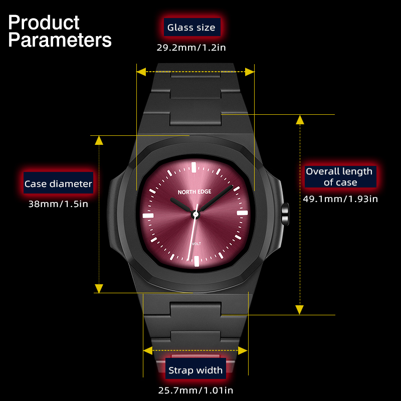 NORTH EDGE Horloge voor Man Ni - Electronic Gift recensie en prijs