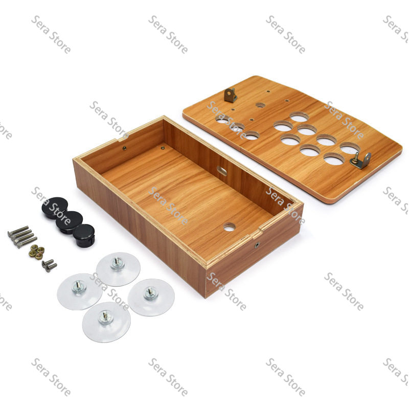 Massief houten DIY arcade-joys - Retro Game Controller Usb recensie en prijs