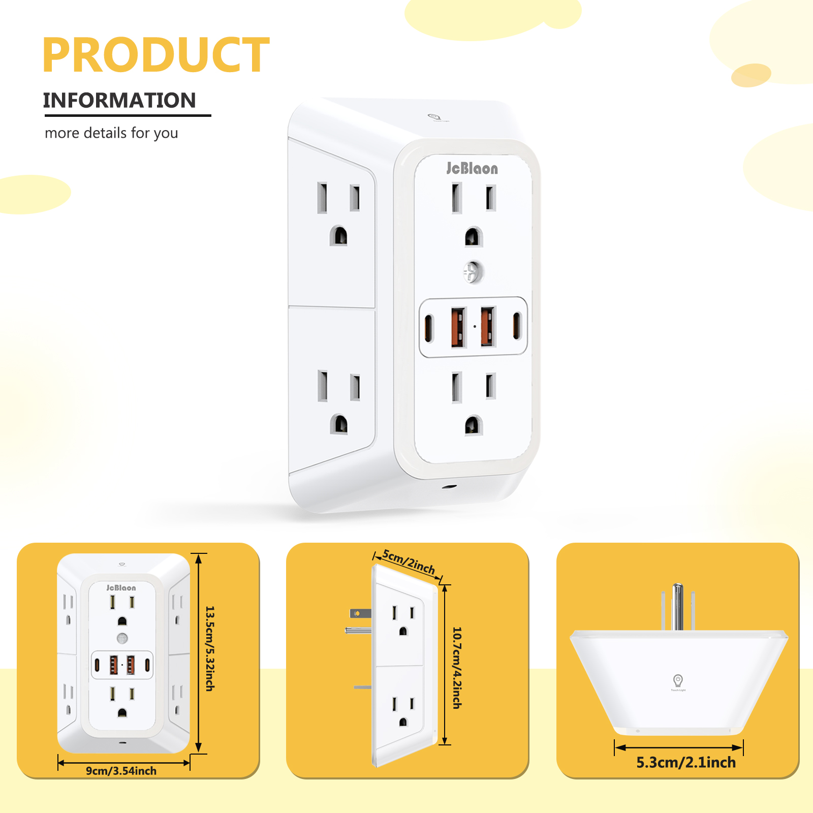 US-stopcontact met meerdere aa - Electronics Gadgets For Home recensie en prijs