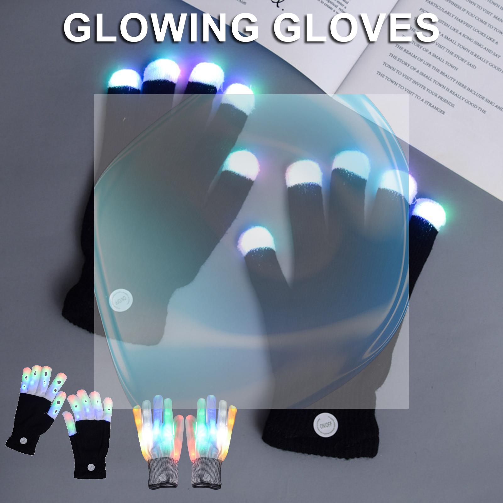 LED-knipperende vingerverlicht - Led Gloves Music recensie en prijs