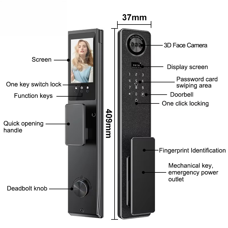 Tuya WiFi Smart Door Lock, bio - Electronics & Gadgets Starting With C recensie en prijs