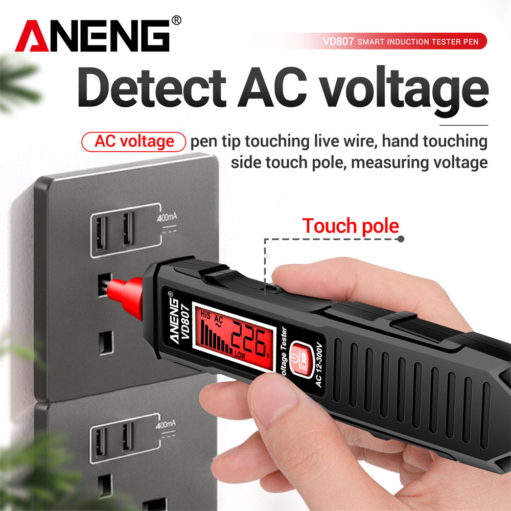 ANENG VD807 Eén woord inductie - Electronics Quiz recensie en prijs