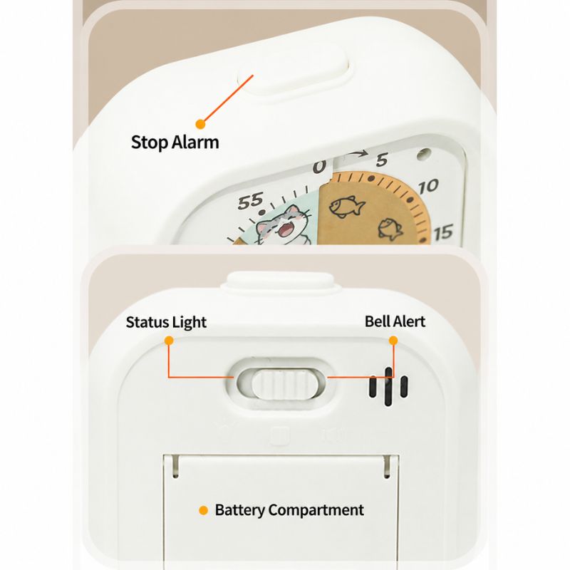 Draaibare afteltimer Visuele t - Electronics Gadgets For Kids recensie en prijs