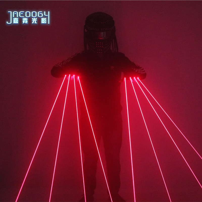 Rode laserhandschoenen voor na - Led Gloves Music recensie en prijs