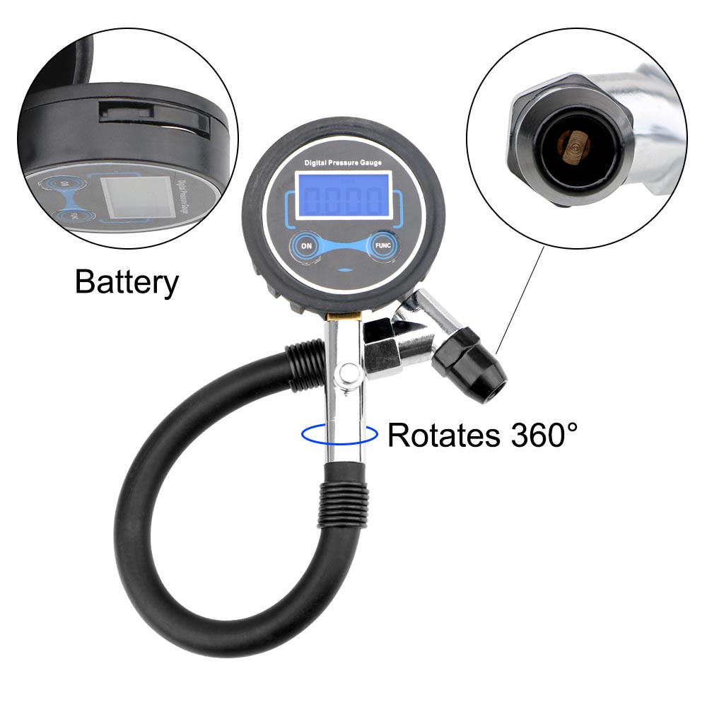 0-200psi Bandenspanningsmeter  - Electronics Quiz recensie en prijs