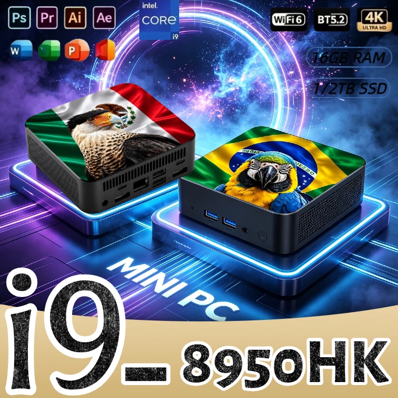 Mini PC Core i9-8950HK 16GB RA - Mini Pc Windows recensie en prijs