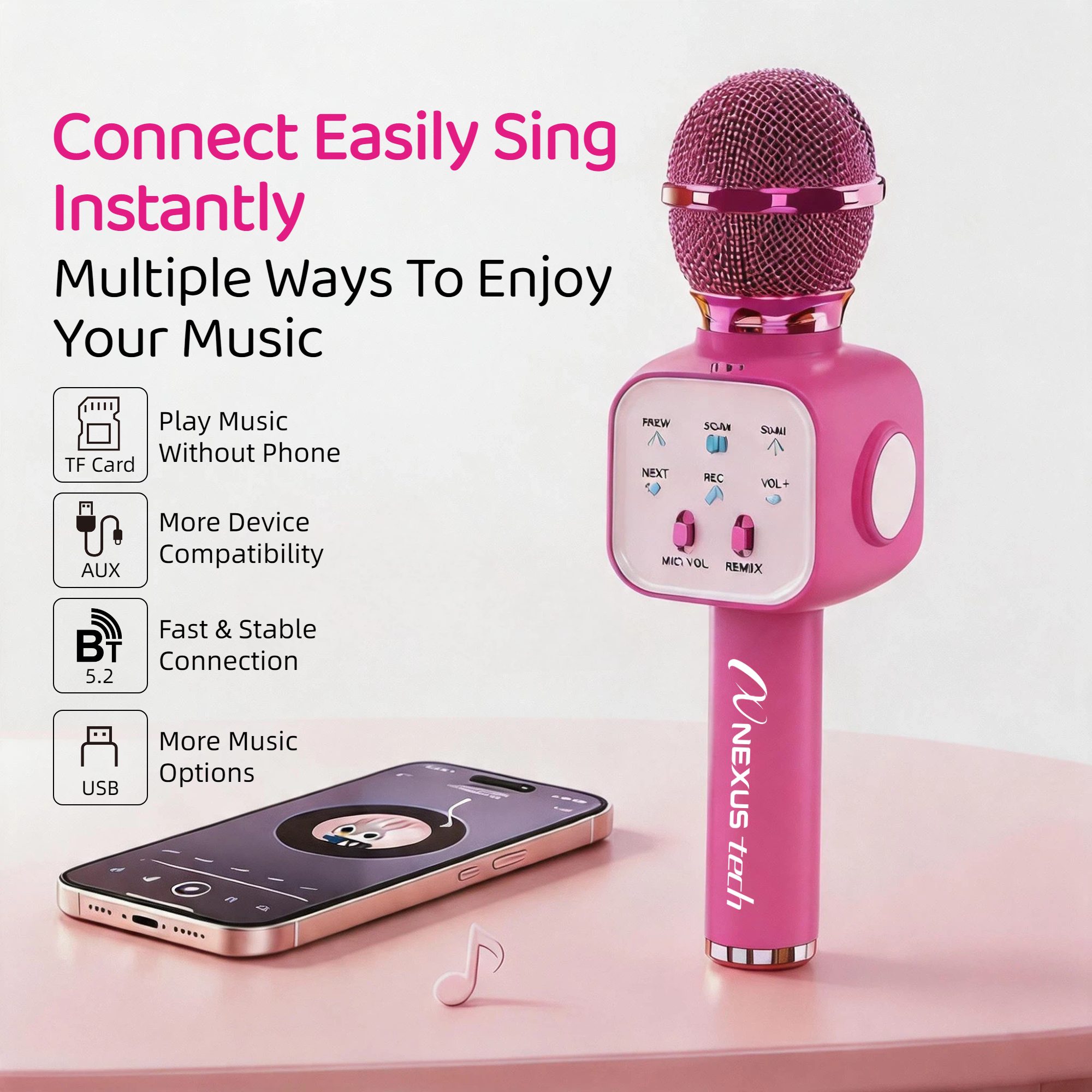 Draadloze Bluetooth 5.2 Karaok - Electronic Gift recensie en prijs
