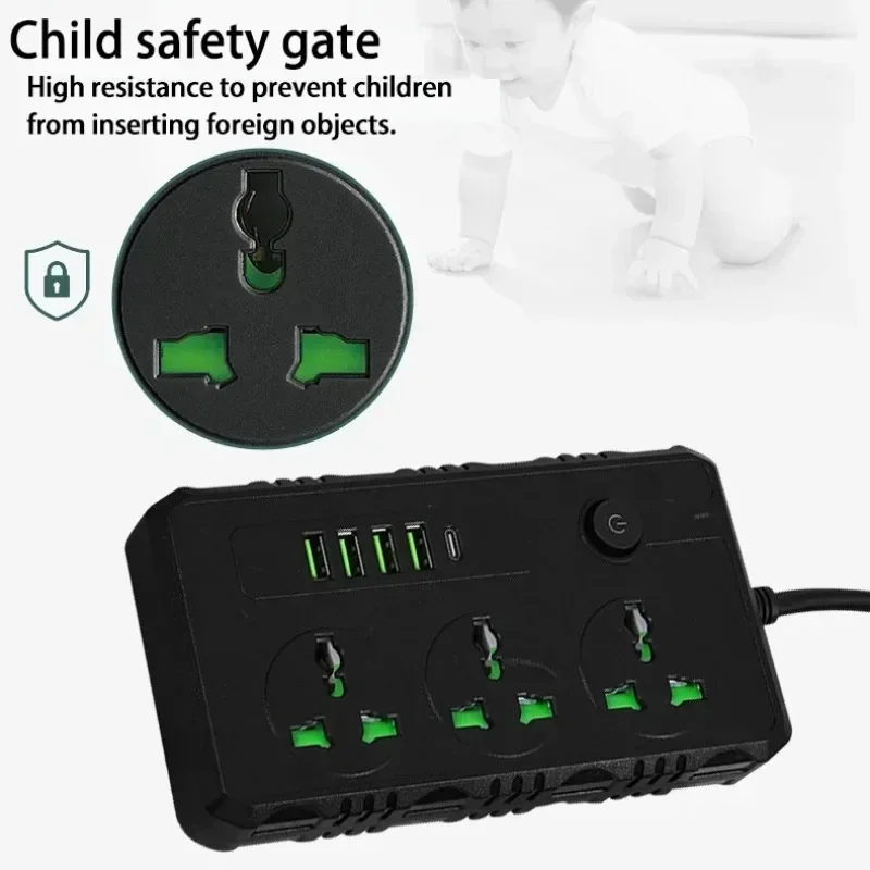 Stekkerdoos met 4 USB en 1 Typ - Electronics Gadgets For Home recensie en prijs