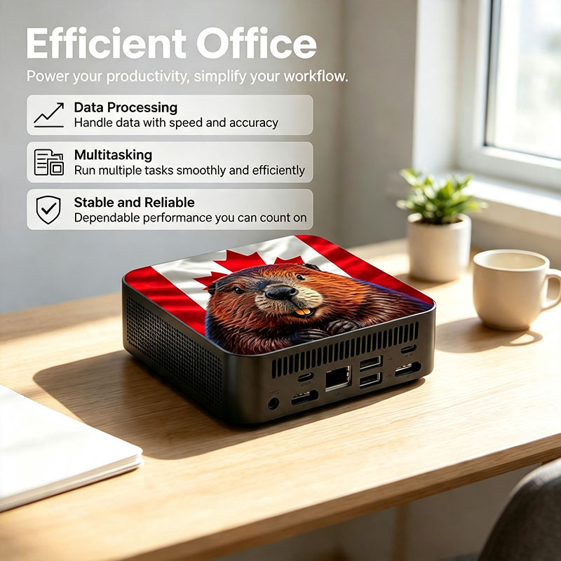 Nieuwe 2026 Canada Flag Ultra  - Mini Pc Windows recensie en prijs