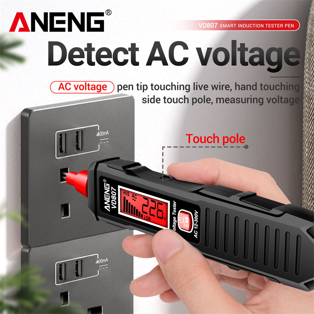 ANENG VD807 Inductietester met - Electronics Quiz recensie en prijs