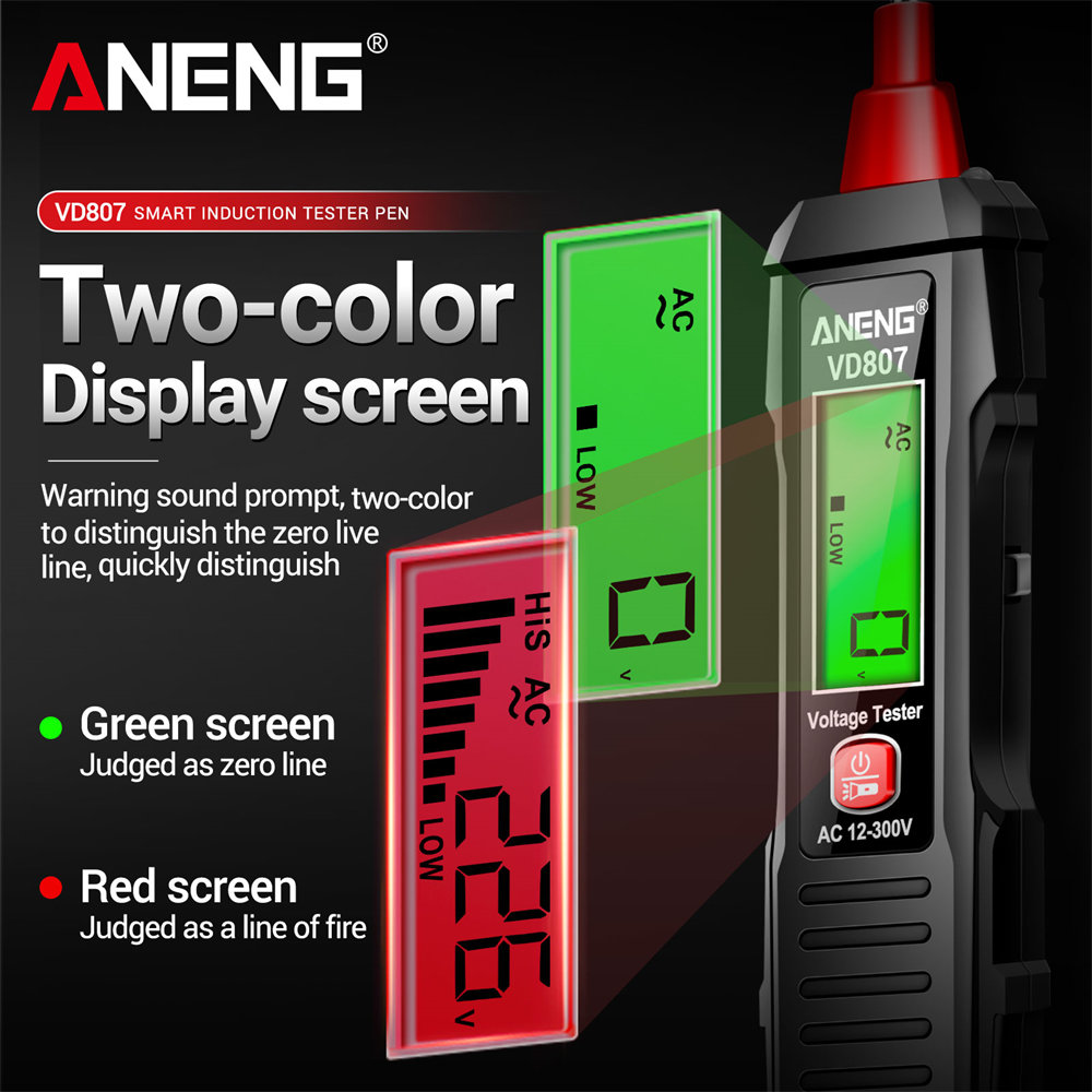 ANENG VD807 Inductietester met - Electronics Quiz recensie en prijs