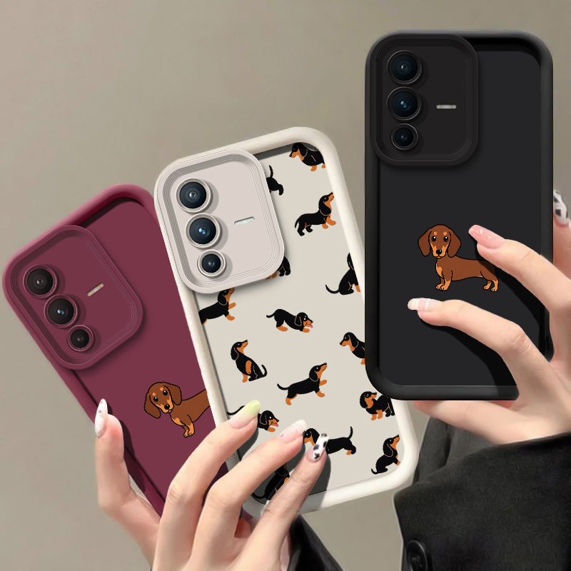 Telefoonhoesje met dachshundmo - Vivo V40 recensie en prijs