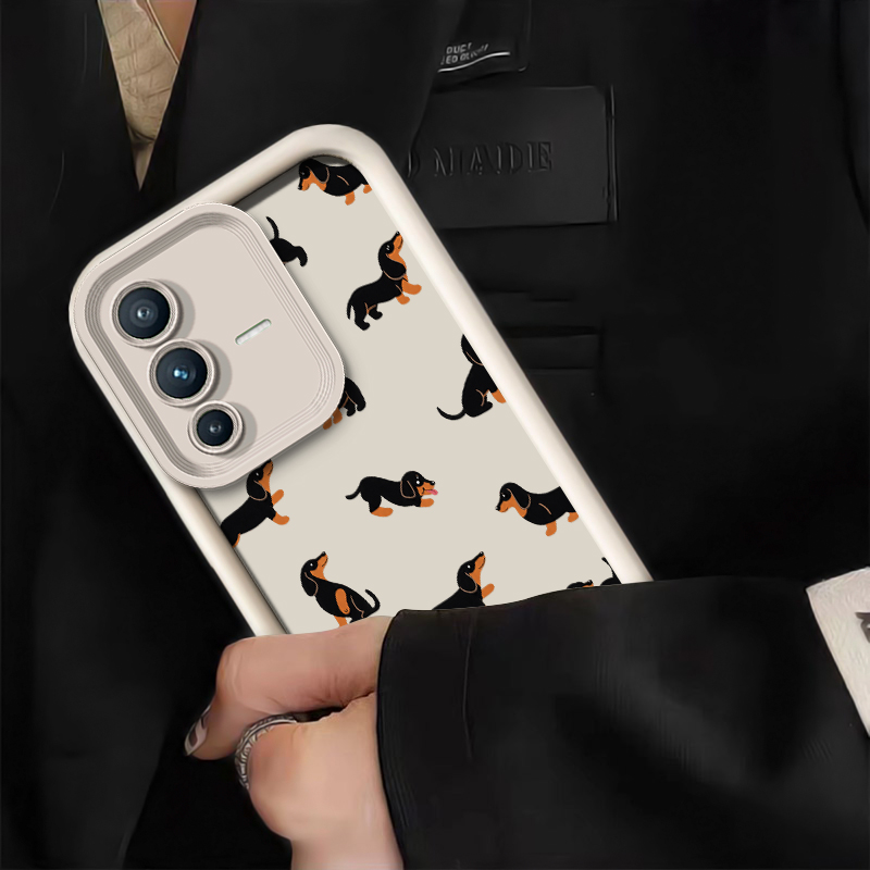 Telefoonhoesje met dachshundmo - Vivo V40 recensie en prijs