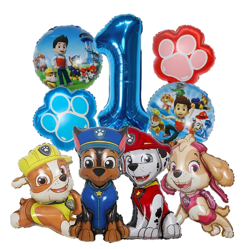 9 stuks Cartoon Paw Patrol Fol - Electronic Gift recensie en prijs