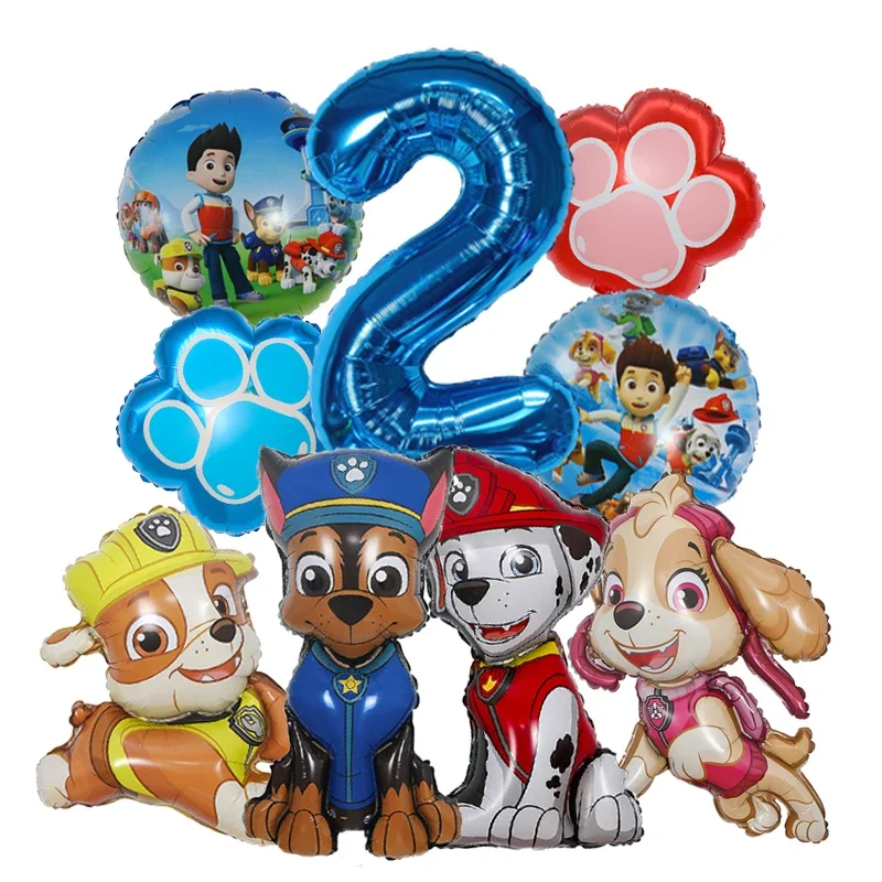 9 stuks Cartoon Paw Patrol Fol - Electronic Gift recensie en prijs