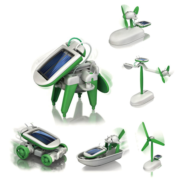6-in-1 zonne-energie robotkit  - Electronics Gadgets For Kids recensie en prijs