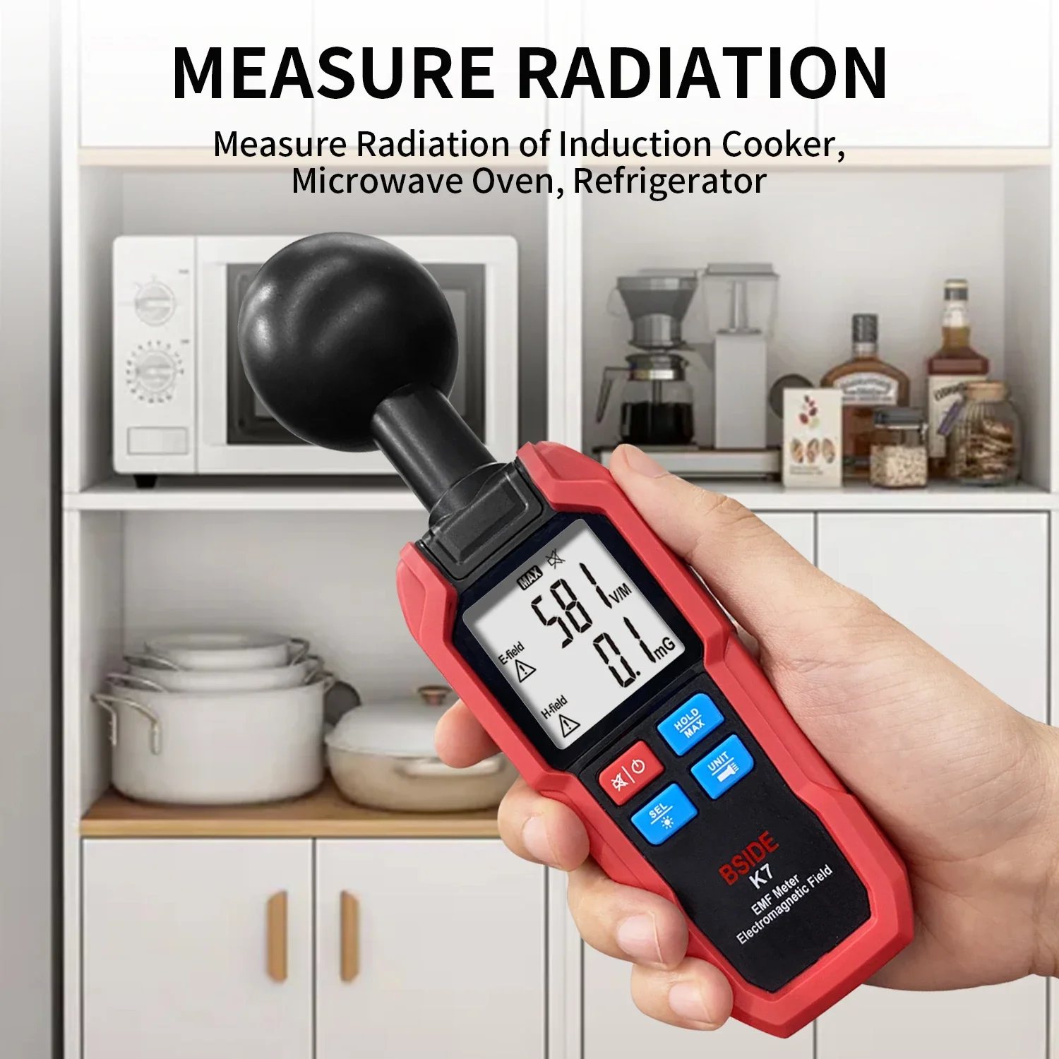 2025 EMF-meter Elektrische mag - Electronics Quiz recensie en prijs